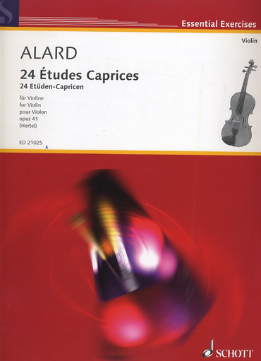 Alard: 24 Etudes for Violin, Op. 41