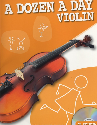 Willis Music Co.: A Dozen a Day Violin (violin & CD)