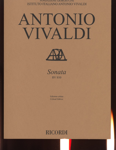 Vivaldi, Antonio: Sonata RV 810 for violin and basso continuo