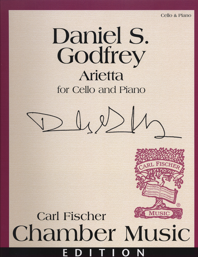 Godfrey, Daniel S.: Arietta for cello & piano