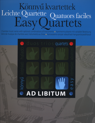 Zempleni, Lazslo: Easy Quartets (optional combinations of instruments)