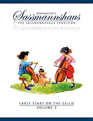 Sassmannshaus, Egon: Early Start on the Cello, Volume 3, Barenreiter