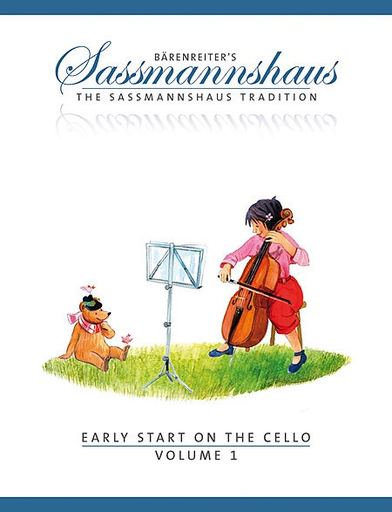 Sassmannshaus, Egon: Early Start on the Cello, Volume 1, Barenreiter