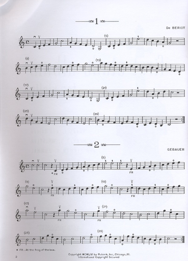 Whistler, H.: First Etude Album (violin)