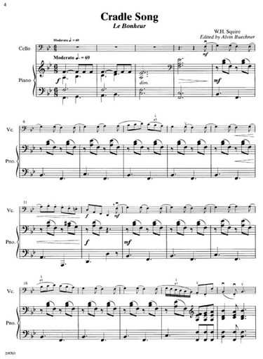 Cheney, Carey: Solos for Young Cellists Volume 2 (cello & piano)
