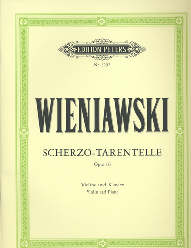 Wieniawski, Henri (Marteau): Scherzo-Tarantelle Op.16 (violin & piano)