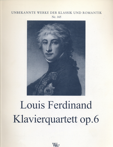 Ferdinand, Louis: Klavierquartett Op.6 (piano, violin, viola, cello)