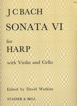 Bach, J.C.: Sonata No.6 for Harp, Violin & Cello