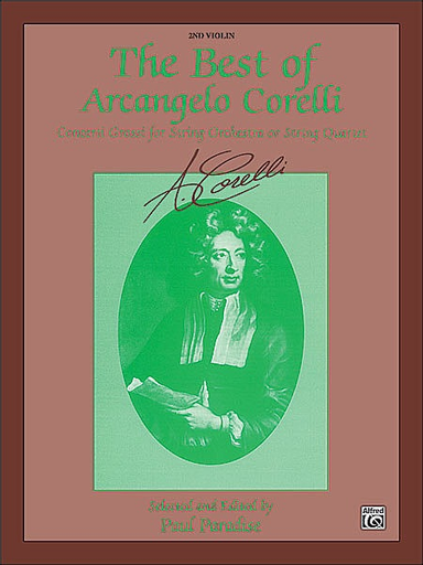 Paradise, Paul: The Best of Arcangelo Corelli-Concerto Grossi (Violin 2)