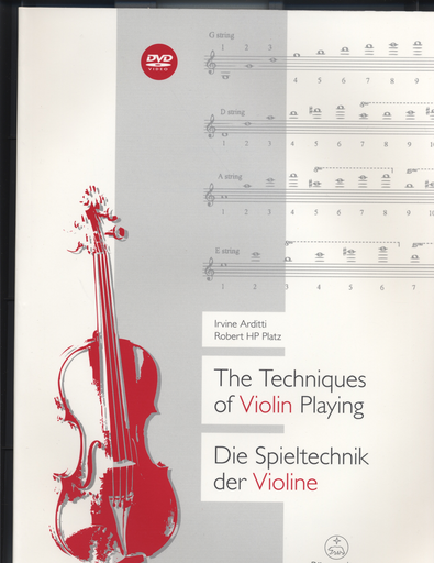 Arditti & Platz: The Techniques of Violin Playing (violin)(DVD) Barenreiter
