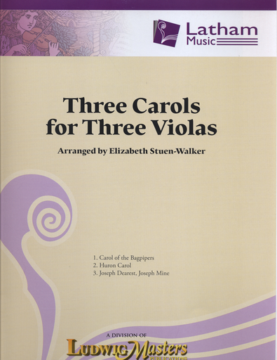 Stuen-Walker, Elizabeth: Three Carols for Three Violas (score & parts)