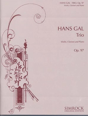 Gal, Hans: Trio Op.97 (violin, Clarinet, Piano)