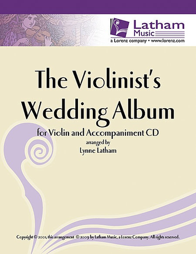 Latham: (collection) The Violinist's Wedding Album (violin)(CD) Latham Music