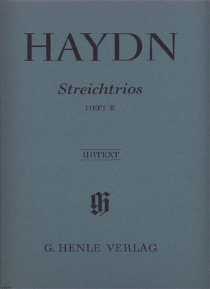 Haydn, F.J.: String Trios, Vol.2, urtext (2 violins and cello)