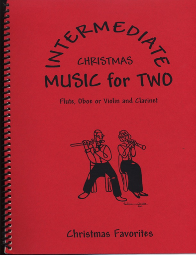 Kelley, Daniel: Intermediate Music for 2, Volume 1, Christmas Favorites (2 violins or flutes)