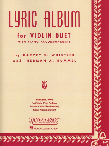 Whistler, Henry: Lyric Album (2 violins & piano)