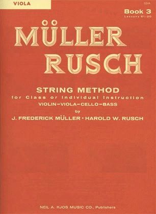Muller, J.F. & Rusch, H.W.: String Method, Bk.3 (viola)