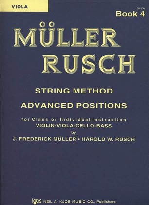 Muller, J.F. & Rusch, H.W.: String Method, Bk.4 (viola)