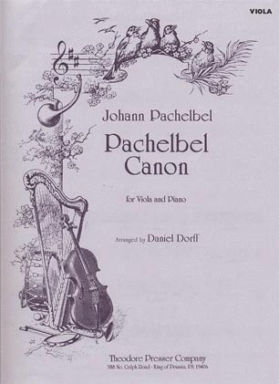 Pachelbel, J.P. (Dorff): Canon for Viola and Piano
