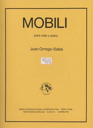 Orrego-Salas: Mobili (Viola)