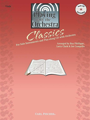 Phillippe, Roy: Playing with the Orchestra - Classics (viola CD)