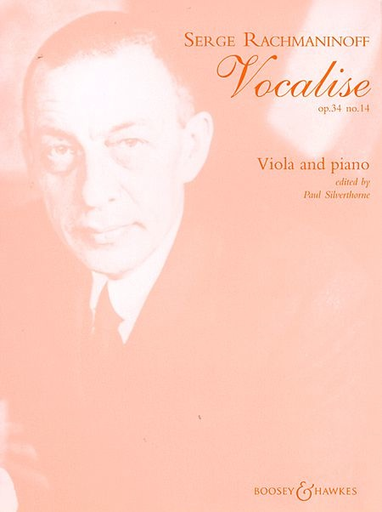 Rachmaninoff (Silverthorne): Vocalise (viola & piano)