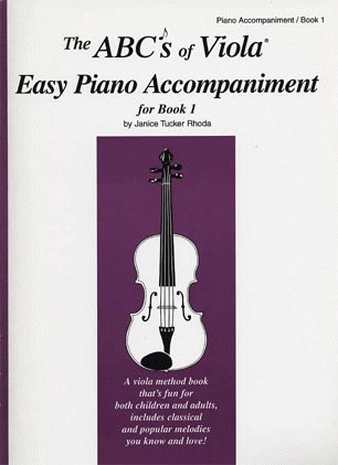 Rhoda, J.T.: The ABC's of Viola for the Absolute Beginner Book 1 (piano acc)