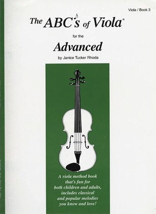 Rhoda: The ABC's of Viola for the Advanced, Bk.3 (viola)