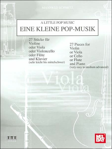 Schmitz, Manfred: A Little Pop Music for Viola