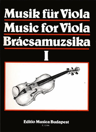 Szeredi (editor): Music for Viola Vol.1 (viola & piano)