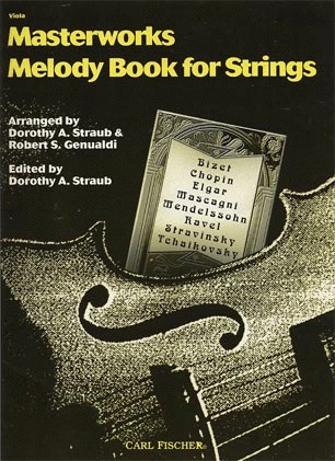 Straub: Masterworks Melody Book (viola)