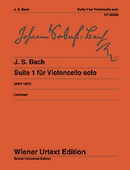 Bach, J.S. (Leisinger): Suite No.1 BWV 1007 (cello solo)