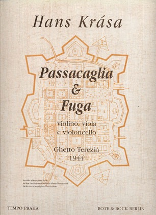 Krasa, Hans: Passacaglia & Fugue (violin, Viola, Cello) score & parts