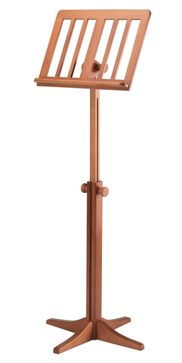 K&M wood music stand with slats, Model 116/1