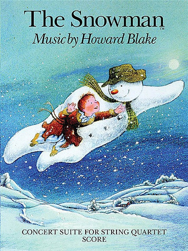 Blake, H.: (Score) The Snowman - Concert Suite for String Quartet (string quartet)