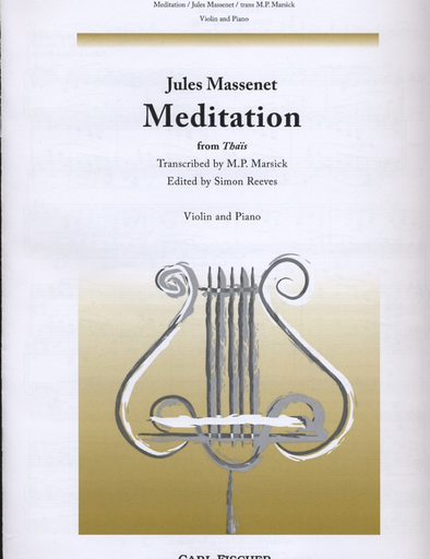 Massenet, Jules (Marsick): Meditation from Thais, Carl Fischer