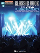 Classic Rock for Viola-10 Monumental Hits (audo access to playalong track included)