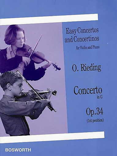 Rieding, O.: Concerto in G Op.34 (violin & piano)