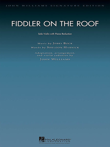 Bock (Williams): Fiddler on the Roof (violin & piano)