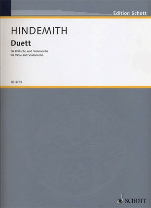 Hindemith, Paul: Duet for Viola and Cello (1934)