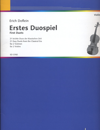 Doflein: First duets-21 Easy Duets from the Classical Era (2violins)