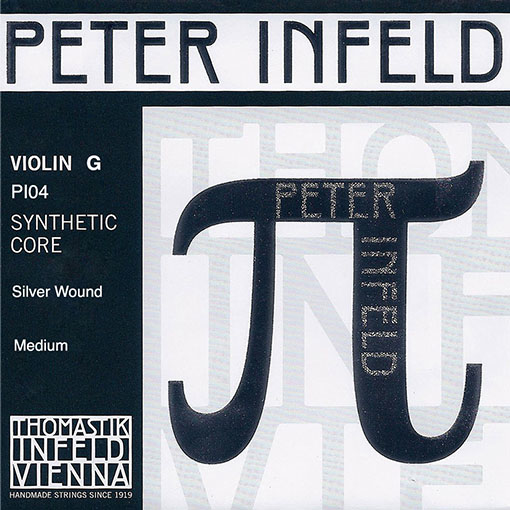 PETER INFELD violin G string, silver wound, by Thomastik-Infeld