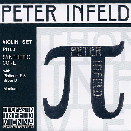 PETER INFELD 4/4 violin string set , by Thomastik-Infeld,