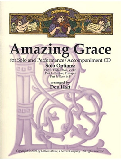 Hart, Don (arr.) Amazing Grace (violin & CD)