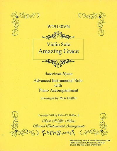 Heffler, Rich: Amazing Grace (viola & piano)