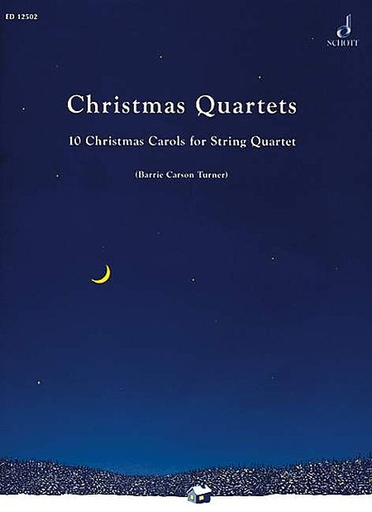 Turner: Christmas Quartets-10 Christmas Carols for String Quartet