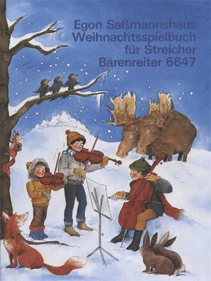 Samannshaus, Egon: Weihnactsspielbuch- Christmas Strings (string quartet-score) Barenreiter