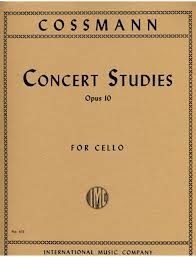 Cossman, Bernhard: Concert Studies, Op. 10 (cello)