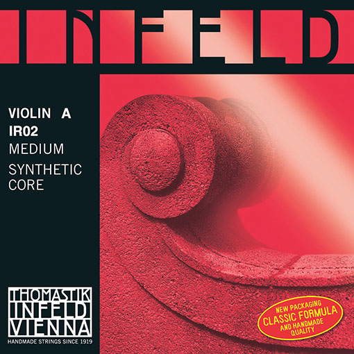 INFELD RED violin A string, hydronalium-wound, medium, by Thomastik-Infeld