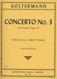 Goltermann, Georg (Klengel): Concerto No.3 in B minor (cello & piano) IMC